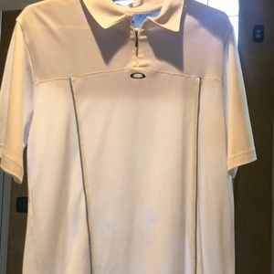 Mens medium white Oakley shirt